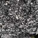 COMOPHOTO Silver Bokeh Black Backdrop 7x5ft Birthday Party Themed Photography Background Silver Dots Decorations Wedding Birthday Party Events Banner Photo Booth Backdrop