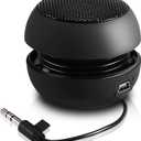 Portable Mini Speaker USB Wired Small Speakers with 3.5mm Aux Input Jack, Travel Speakers for Laptop Computer MP3 Player Speaker for Mobile Phone, MP3, PC