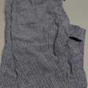 Amazon Essentials Womens Linen Blend Drawstring Relaxed Fit Wide Leg Pant (Medium, Grey Vertical Stripe)