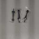 Magnetic Door Stop No Drilling Door Stop with 3D Adhesive Tapes Keep Door Open Door Stainless Steel Screws for Stronger Mount (Black) (1 Pack)