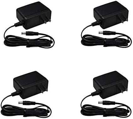 12V 1A / 1000MA DC Power Adapter 4 PACK UL Listed 100-240V 50/60HZ Transformer Power Plug CCTV ALARM LED SWITCHES ROUTERS LOW VOLTAGE UNIVERSAL