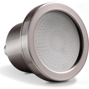 MDhair Filtered Shower Head for Healthier Hair & Skin Removes Chlorine & Heavy Metals, High Pressure Shower Head Filter for Hard Water, Dermatologist-Formulated Water Softener for Hard Water