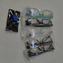 5Gaoye Professional Reading Glasses for All Day - Computer Readers with Blue Light Protection - Value Pack, +1.25
