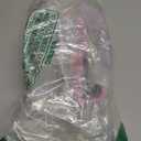 Frienda 3 Pairs Retro Semi Rimless Sunglasses 80s 90s Zigzag Sunglasses Colored Transparent Lens Glasses for Men Women