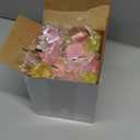 Simgoing 72 Pcs Mini Ice Cube Stress Balls Fidget Toys Bulk Squeeze Square Ball Sensory Toys Stress Relief Ice Cube for Small Prize Birthday Party Favor Bags Box Filling, 6 Colors