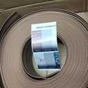 Duzzy Flexible Baseboard Molding Trim, 4 Inch(W) x 100 Feet(L) Peel and Stick Rubber Wall Trim Molding, Self-Adhesive Vinyl Wall Base Cove Base