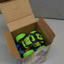 LODBY Monster Trucks Toys for Boys - Toddler Push and Go Truck Race Cars for Kids Party Favors Ages 3-5, Flip Stunt Car Toys for 3 4 5 6 Year Old Boy Birthday Gifts