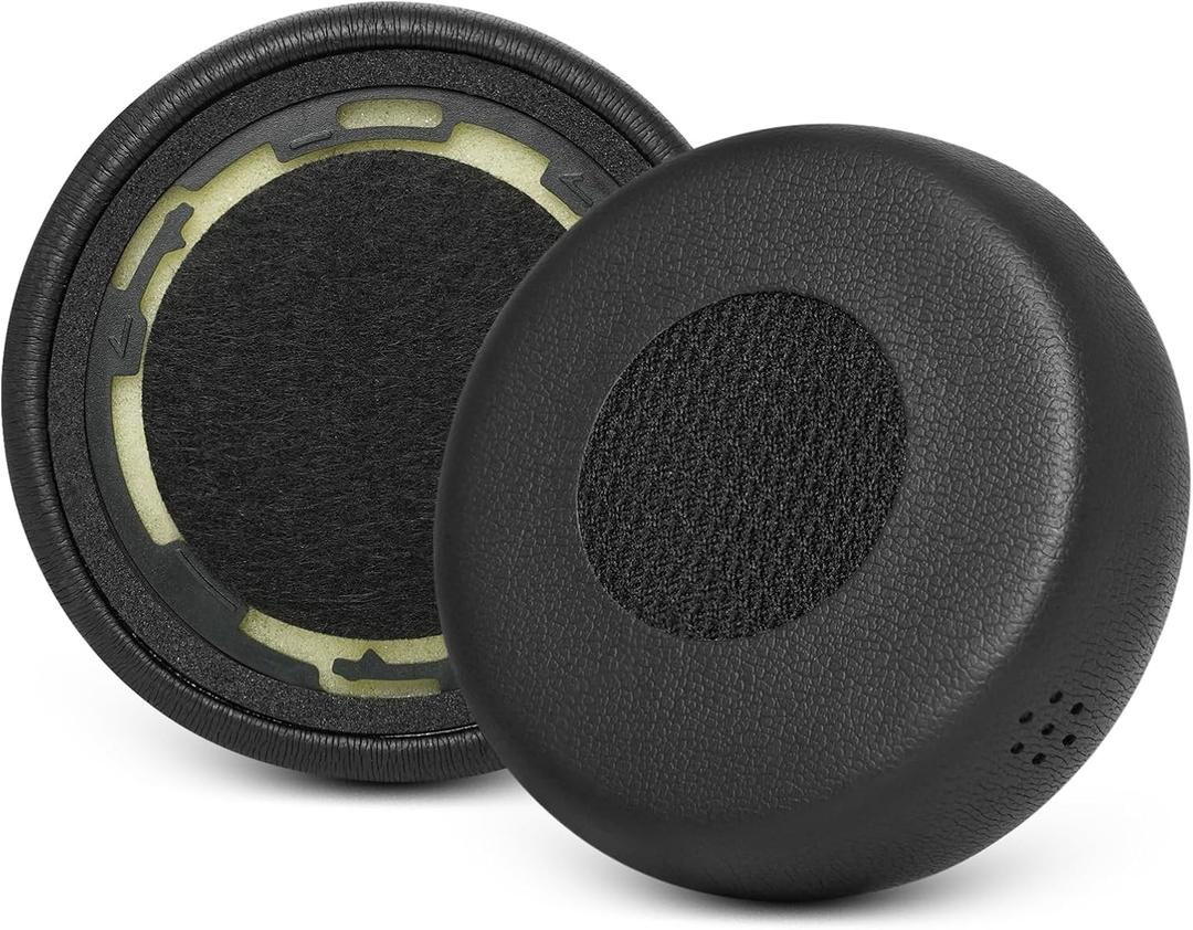 Gvoears Evolve 75 Ear Pads Replacement Ear Cushion for Jabra Evolve 75(75UC 75MS 75SE) with High Density Memory Foam