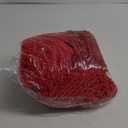 LOCHAS Luxury Bathroom Rug Shaggy Bath Mat 24 x 60 Inch, Washable Non Slip Bath Rugs for Bathroom Shower, Soft Plush Chenille Absorbent Carpets Mats, Red