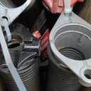 Garage Door Torsion Springs 2'' (Pair) with Non-Slip Winding Bars, Coated Torsion Springs with a Minimum of 18,000 Cycles (0.192''X2''X16'')