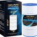 POOLPURE PA100S Pool Filter Replaces Hayward SwimClear C100S, CX100XRE, PA100S, Ultral-D3, 100 sq.ft Filter Cartridge