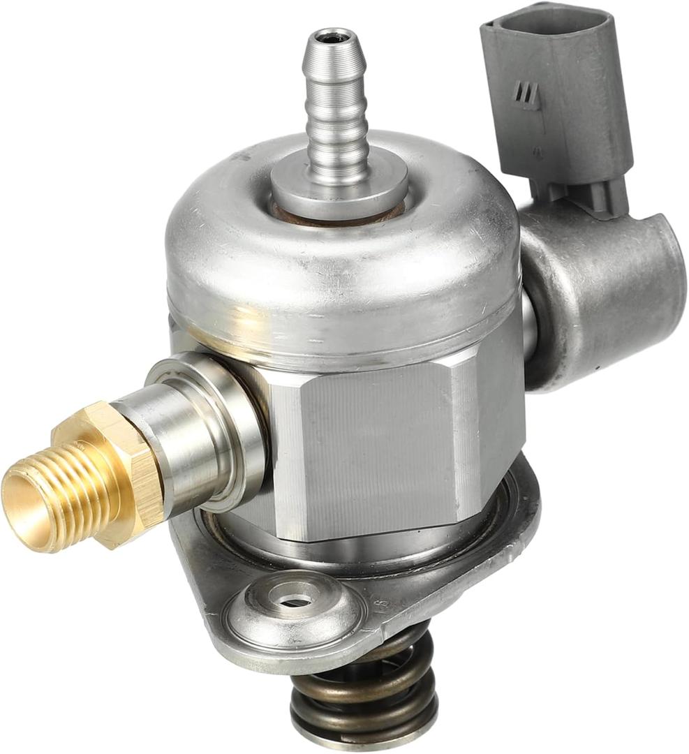 Motoforti High Pressure Fuel Pump, for Volkswagen Jetta 2013-2016, for VW Passat 2014-2017, for VW Golf 2015-2017, Metal, No.06A127026A, Silver Tone, High Pressure Mechanical Fuel Pump