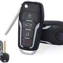 keyless Entry Replacement Upgraded Flip Key FOB 314MHz 4D67 Chip 4B Fob Remote for Toyota 4Runner Sequoia ,HYQ12BBX HYQ12BAN HYQ1512Y