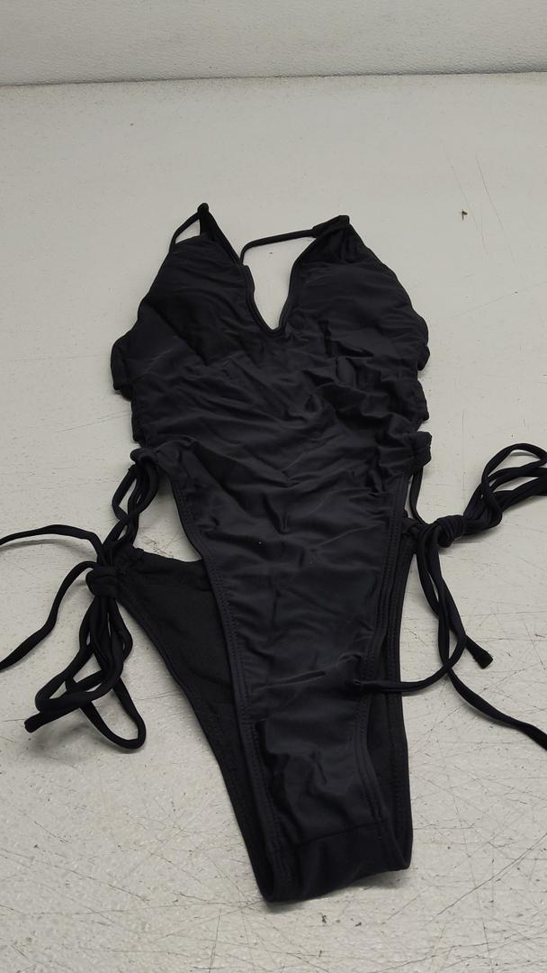 Women's One Piece Swim Suit Black S