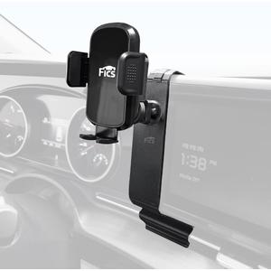 FICS Car Phone Holder for Kia Carnival (KA4) 2022, 2023, 2024  Custom-Fit Mount for Seamless Display Integration, Interior Accessories for Navigation Use, Stable Driving View