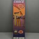 Island Genius Wooden Bow & Arrow Set for Kids, Archery Set for Boys Girls Youth, Kids Bow & Arrow Set 2 Bows 2 Quivers 20 Arrows, Cosplay Props Toys Bow & Arrow for Kids 8-12 6-8 10-12 Years Old & Up