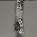 Spring Tension Curtain Rod 28 To 48 Inch Adjustable Expandable Black Tension Rod 7/8" Shower Curtain Rods No Drilling Spring Loaded Curtain Rod for Windows Bathroom Closet Kitchen Bedroom Doorway Door