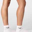 Nike Unisex Adult Everyday Cushioned Training Ankle Socks (6-Pack) | Mens and Womens (White, S)