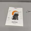 MOFT Snap Tablet Stand Holder, Foldable and Adjustable in Portrait/Landscape, Ultra-Slim Design iPad Stand for Desk, Compatible with 9.7" to 12.9" Tablets, Grey