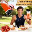 3 Pcs Replacement Parts Lids for Ninja Blender - Sip Seal Spout Lids for Ninja 18oz 24oz 32oz Cups, Fit for Ninja Auto-IQ BL450 BL480 BL490 BL640 BL680 BN400 BN750 BN800, 3.35" Inner Diameter