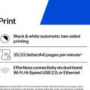 HP Laserjet Pro 3001dw Wireless Black & White Printer, Best-for-Office (3G65OF)