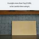 Asahi Cookin Cut Rubber Cutting Board, NE05102, Home Use, Made in Japan L 15.7 x 9.1 x 0.5 inches (40cm x 23cm x 1.3cm)