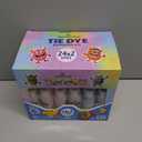 12 Colors Tie Dye Kit, Tie Dye Set for Kids, Pre-Filled Tye Dye Bottles, Non Toxic Permanent Fabric Dye Art Set, Easy DIY Fabric Art - Create Fun