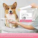 ENERTWIST Pet Grooming Kit - 5-in-1 Dog Hair Vacuum With 4L Large Vac Cup for Shedding, 5 Tools, Suction 99% Fur Hair, Quiet for Dogs, Cats and Other Animals