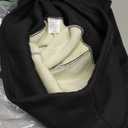 GAYHAY Fleece Lined Leggings for Women  Thick Winter Warm Thermal High Waisted Tummy Control Workout Yoga Pants (Large, 1# Black)