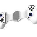 RETLAJTISINT Telescopic Wirreless Gamepad Controller with 16W Cooling Fan BIIuetuoth 5.2 Stretching Mobile Phone Tablet Game Controller Cooler