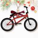 BMX Ornament - BMX Christmas Ornaments - Biking Gifts for Bicycle Rider Lovers, Cyclists, Bicyclists - Bike Cycling Gifts for Men, Women - Wood Bicycle Ornament 2025