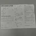 Spa Cover Lift Top Mount Spa & Hot Tub Cover Lift Removal System Fit for Most Spa & Hot Tubs