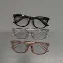 Blue Light Blocking Glasses, 2 Pack Blue Light Glasses Men, Blue Light Glasses Women Eyeglasses Bluelight Eyestrain