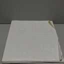 Nuanchu 20 Pcs Foam Drop Ceiling Tiles Peel and Stick White 3D Wall Panels, 26-105.5 Sq. ft Adhesive Glue up Waterproof Wallpaper DIY for Office Home (13.8 x 13.8 Inch,Fresh)