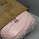 little dove Large Bed Canopy with Star Lights, Double Layer Canopy for Bed, Princess Play Tent for Girls Room, Breathable Bed Curtain for Children Reading Nook, Machine Washable, 40''x 106'', Pink