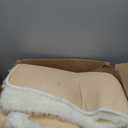 Thick Area Rug 5x7 Cream White Fluffy Shag for Girl Bedroom,Ultra Soft Plush Fuzzy Washable Thickened Non-Slip Floor Carpet,Modern Furry Shaggy Rug for Living Room Nursery Kids Boy Dorm,Ivory