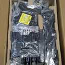 WALI Dual Monitor Stand for 13-32 inch Computer Screens, Dual Monitor Arms for 2 Monitors Holds up to 22 lbs, Height Adjustable Gas Spring Dual Monitors Mount, VESA 75x75/100x100mm (GSMP002N), Black