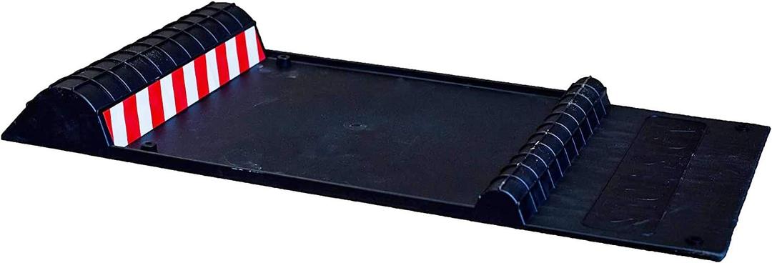Maxsa 37358-RS Park Right 21" x 11" x 2" Parking Mat, Black,
