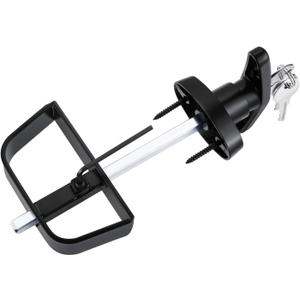 Shed Door Latch T-Handle Lock Kit with 4 Keys,Storage Barn Shed Door Hardware Lock Set 4½" and 5½" Stem