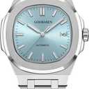 Mens Classic Square Quartz Watches Imitation Mechanical Watches