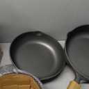 CAROTE 17pcs Pots and Pans Set Non Stick Dark Grey, Kitchen Cookware Set with Gold Trim, Premium Nonstick Pot and Pan, Induction Cookware