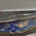 1/2 Birthday Boy Half Birthday Decorations  4PCS Blue 6 Month Party Set with 1/2 Way to One Banner, Halfway High Chair Banner, Cake Topper and Hat for 6 Month Baby Boy Photo Shoot Decor