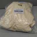 Spandex Fitted Wedding Arch Cover 6.6FT Beige Arch Backdrop Cover, Round Top Chiara Backdrop Stand Covers for Wedding Birthday Party Baby Shower Banquet Arch Decoration (Beige, 6.6FT)