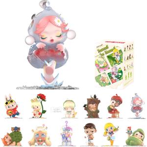 POP MART Hand in Hand Series Figures Blind Box Figures, Random Design Action Figures Collectible Toys Home Decorations, Holiday Birthday Gifts for Girls and Boys, Single Box