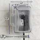 Bates- Weatherproof Electrical Outlet Cover, 1-Gang, Outdoor Plug Cover