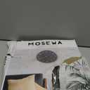 Mosewa Wall Clock Silent Non Ticking Decorative for Kitchen Bedroom Bathroom Office Living Room Battery Operated 10 Inch Gray Modern