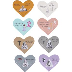5 x Christian Gifts for Women First Communion Gifts for Girls and Boys Leather Bookmark for Kids Women Personalized Book Accessories Bible Bookmark for Reading,Book Lovers Gifts