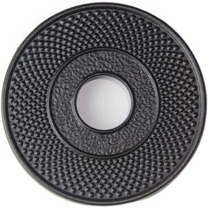 Trivet Cast Iron Decorative Trivet Mat Coaster with Rubber Pegs- Heavy Duty Hot Pot Holder Pads, Non-Slip Insulation with Vintage Pattern- for Kitchen Dining Table Tea Pot (Dot)
