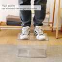 Storage Boxes, 5 Packs Transparent Food Organizer, Stackable Lidded Storage Bins (3 XL + 2M)