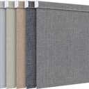 Grandekor Blackout Roller Shades for Windows, Hemp-Dark Gray,29x72